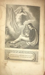 (1819) BRITISH POETS Vol III: Shakespeare. Antique American imprint FRONTISPIECE - Imagen 1 de 5