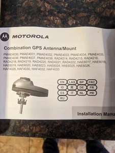 Original Motorola HAF4029A GPS 800 / 900 MHz ¼ Wave Through-Hole Mount Antenna - Picture 1 of 7