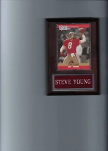 STEVE YOUNG PLAQUE SAN FRANCISCO 49ers FORTY NINERS FOOTBALL NFL C3 - Picture 1 of 1