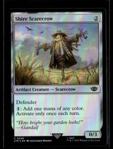2023 MTG LTR Shire Scarecrow C Foil Artifact Creature #249 - Picture 1 of 2