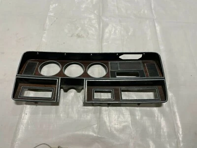 1983-1993 Dodge Truck Dash Bezel Woodgrain Pickup Ram Charger - Image 1 of 4