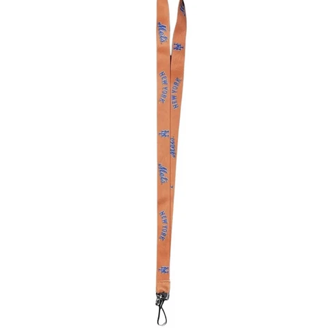 New York Mets Orange ID Card Badge Holder Lanyard Cover