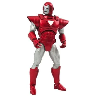 Diamond Select - Marvel Select - Figura de acción Silver Centurion Iron Man 18CM Foto 1 de 4