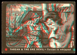 Tarzan Is Whipped 1953 Topps Tarzan & the She Devil (R714-21) #37 - Picture 1 of 2