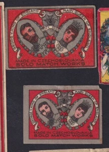 Ancienne étiquette   allumettes  Autriche BN155658 Roi George V - Imagen 1 de 1