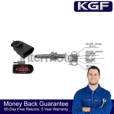 Sensore ossigeno lambda destro KGF adatto a VW Golf Seat Leon Altea Altea XL #1 - Immagine 1 di 2