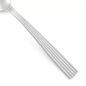 Vajilla de plata Fortunoff FTU5 acero inoxidable 18/8 brillante acanalada Corea ELECCIÓN - Imagen 1 de 8