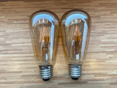 BULBS.LARGE DECORATIVE TEARDROP BULBS LARGE EDISON SCREW - Image 1 of 3