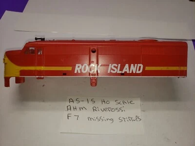 AS IS SHELL ONLY ROCK ISLAND DIESEL LOCOMOTIVE HO SCALE MISSING STIRRUPS - Image 1 of 4