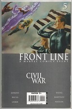 Civil War : Front Line #5, Marvel comic book from August 2006