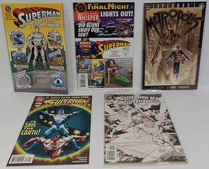 DC COMICS : METROPOLIS, SUPERMAN RED SUPERMAN BLUE, PLUS MORE COMICS - Imagen 1 de 4