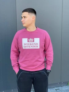 Weekend Offender Big Logotype Sweatshirt Men's Size M - Picture 1 of 7