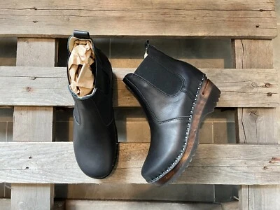 瑞典木屐 Troentorp Rockwell 黑色美国女式 9/美国男式 6/EU 39 — 第 1/4 张图片