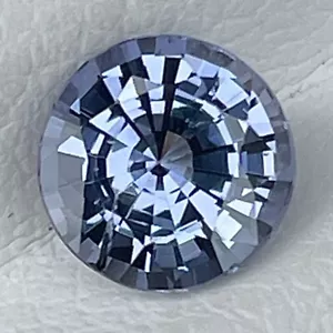 1.16 Cts Natural Violet Spinel Round Cut Loose Gemstone Jewelry Ring Gift - Picture 1 of 5