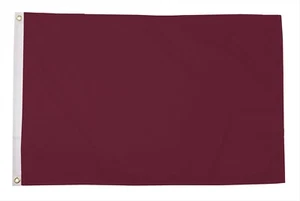 PLAIN MAROON 5x3 feet FLAG 150cm x 90cm - Picture 1 of 1