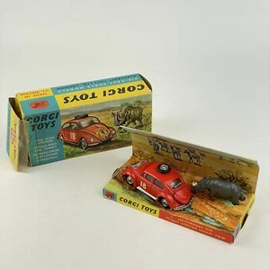Vintage Boxed Corgi Toys No. 256 Volkswagen 1200 East African Safari Trim - Picture 1 of 17