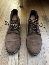 Oak Street Bootmakers Men's Size 11.5 D Trench Cap Toe Boot Excellent Condition