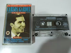 CARLOS Gardel el Dia que Me Quieras exitos - Cinta Tape Cassette - 2T - Picture 1 of 3