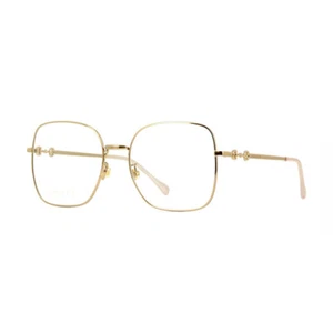 Gafas Gucci GG0883OA 001 Dorado 55mm Nuevas Auténticas - Imagen 1 de 2