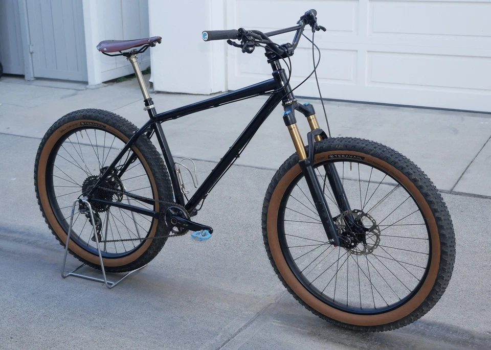 Surly Karate Monkey Mountain Bike w/ Fox Float 34 Chris King White Industires - Image 1 of 4