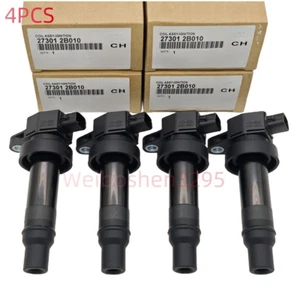 4pcs Ignition Coil For 10-18 Hyundai Accent Kia Rio Soul 1.6L 273012B010 - Picture 1 of 8