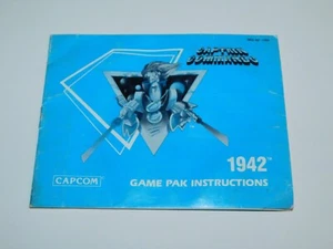 CAPTAIN COMMANDO 1942 ~ NINTENDO NES ~ Game Instruction MANUAL ONLY - Picture 1 of 2