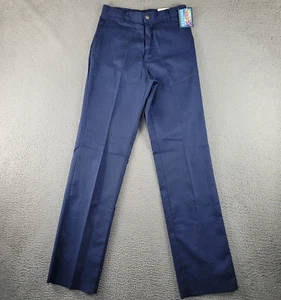 VintageBoy Scouts Of America Pants Boys 16 Blue Straight Leg Uniform  Bottoms - Picture 1 of 11