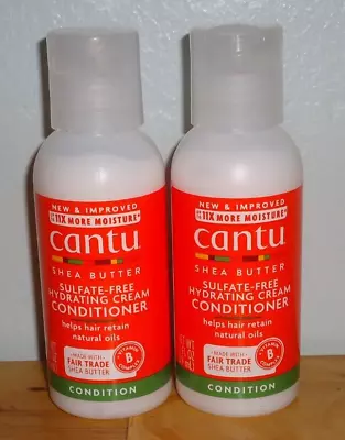 Crema acondicionadora hidratante de manteca de karité Cantu más humedad 3 oz cada tamaño de viaje Foto 1 de 2