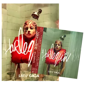 Lady Gaga: Harlequin - Japanese CD with First Press Bonus Folder, Obi & Booklet - Picture 1 of 5
