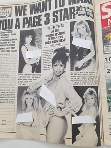 Streisand Sun day News Of World Magazine February 14th 1988 Lusardi Whittaker  - Bild 1 von 4