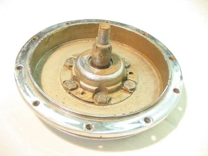 BSA A65 A50 REAR WHEEL BRAKE DRUM HUB PART # 68-6116 HAS BEEN CHROMED HAS GOOD T - Picture 1 of 4