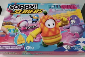 Fall Guys Ultimate Knockout Sorry! Game Sliders Board Game 8+ Hasbro Gaming - Picture 1 of 12