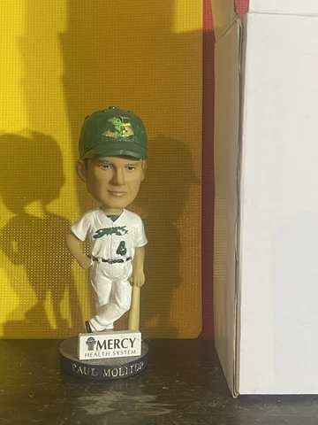 2015 BELOIT SNAPPERS PAUL MOLITOR SGA BOBBLEHEAD BREWERS ~ NIB Cover