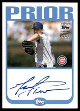 2003 Topps Autographs Mark Prior Auto Chicago Cubs #TA-MP C07