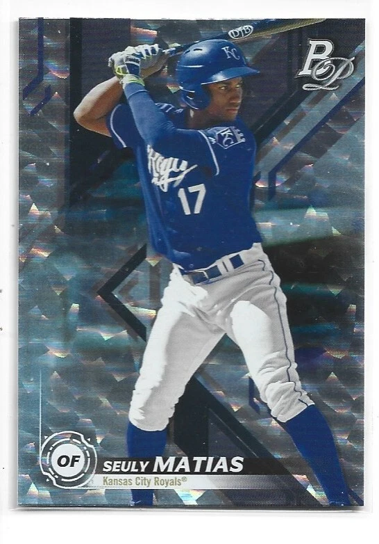 2019 Bowman Platinum Top Prospects Icy Foil Seuly Matias TOP-12 - Image 1 of 1