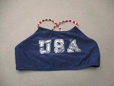 CAT&JACK XL 码 (14/16) 女孩多色无衬里无线拉比基尼上衣 7F — 第 1/4 张图片