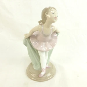 Nao von Lladro Daisa 1991 handgefertigte Porzellanfigur My Recital Ballerina 7 Zoll - Bild 1 von 9