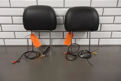 Par (2) reposacabezas delanteros Hummer H2 2005-2007 con pantallas y cableado Foto 1 de 4