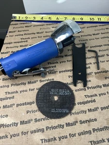 Blue Point AT157R Pneumatic Air 3" Reversible Cut-Off Die Grinder Tool Very Nice - Bild 1 von 11
