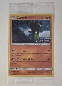 Pokemon ZYGARDE Card FORBIDDEN LIGHT 72/131 Legendary PROMO NEW SEALED - Picture 1 of 2