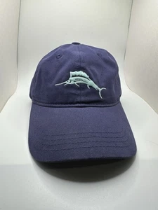 TOMMY BAHAMA NAVY BLUE Boys/Girls Cotton Golf Baseball Cap Hat Size S/M NWOT - Picture 1 of 7