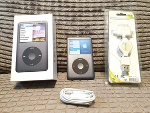 Apple iPod Classic 160 GB Negro Modelo A1238 EN CAJA - buen estado, con acce K1 - Imagen 1 de 7