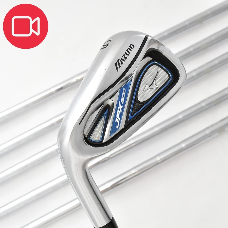Lefty Mizuno JPX 800 Irons Set 5-6-7-8-9-P PW NS 950GH HT Stiff LH Golf Clubs - Image 1 of 4