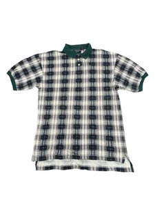 Trader Bay Vintage 90’s Plaid T-Shirt Size Medium - Picture 1 of 5