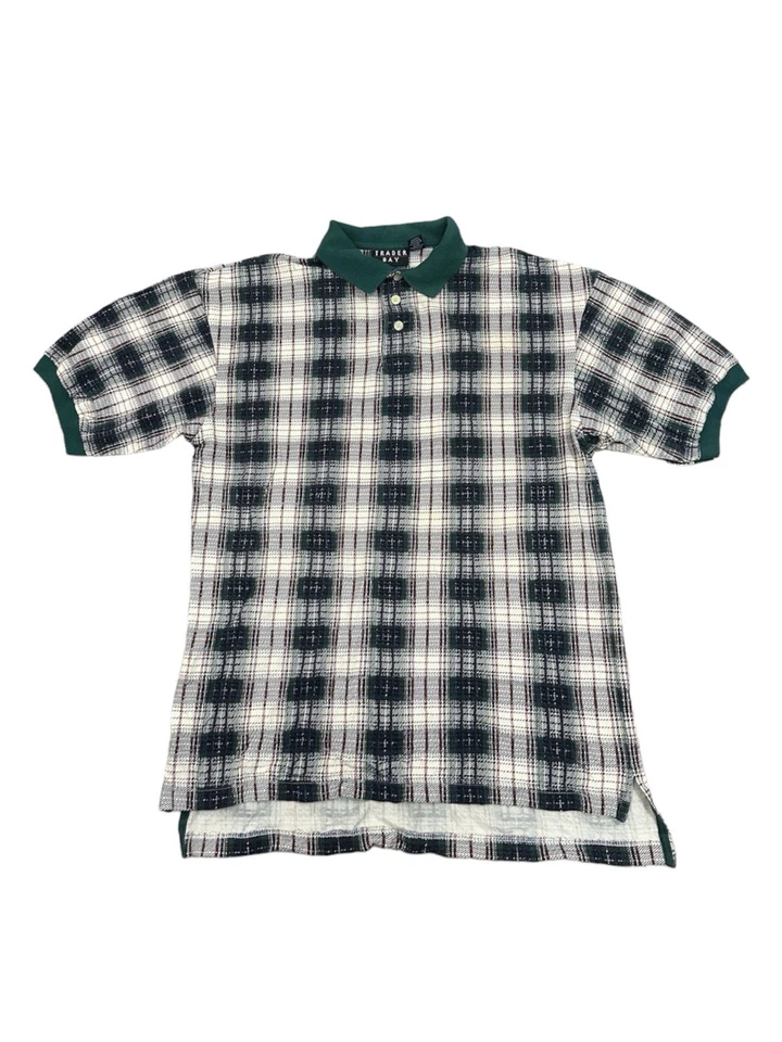 Trader Bay Vintage 90’s Plaid T-Shirt Size Medium - Image 1 of 4