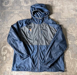 Columbia Rain Jacket Men 2XL College Company Logo  - Picture 1 of 8