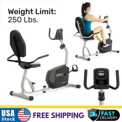 Bicicleta de Ejercicio Reclinada Fitness Bicicleta Estacionaria Cardio Entrenamiento Ciclismo de Interior Foto 1 de 4