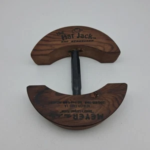 The Hat Jack Stretcher Meyer Hatter New Orleans LA Wood Adjustable Cowboy USA - Picture 1 of 11