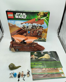 LEGO 75020 Jabba's Sail Barge Original Box Good Star Wars Figures 9516 75005