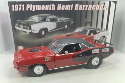 GMP/Toms Garage 1/18 Scale 1971 PLYMOUTH “HEMI”BARRACUDA PRO-STREET DRAG”CUSTOM  - Image 1 of 4